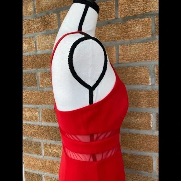 Jay Godfrey "McGuinn" Dress with Mesh Panels size 6 - Picture 7 of 13